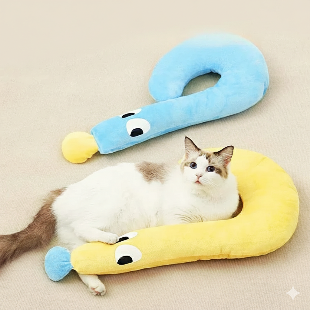 Almofada macia para animais de estimação, brinquedo para cães e gatos – Cama aconchegante para dormir