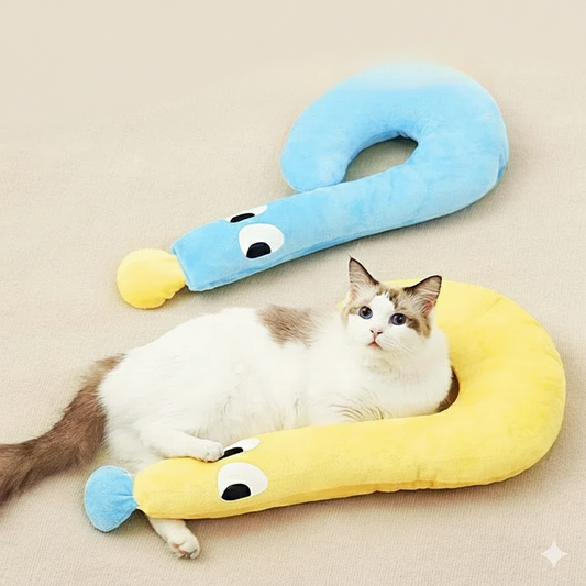 Almofada macia para animais de estimação, brinquedo para cães e gatos – Cama aconchegante para dormir