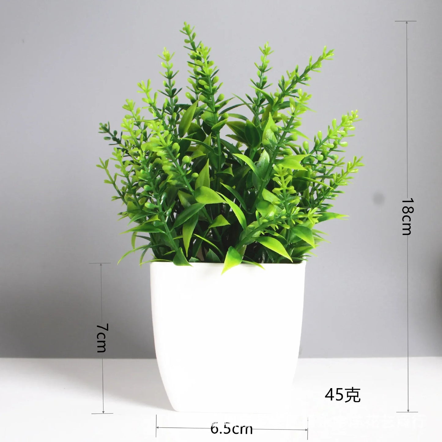 Bonsai artificial em vaso para decoração de casa