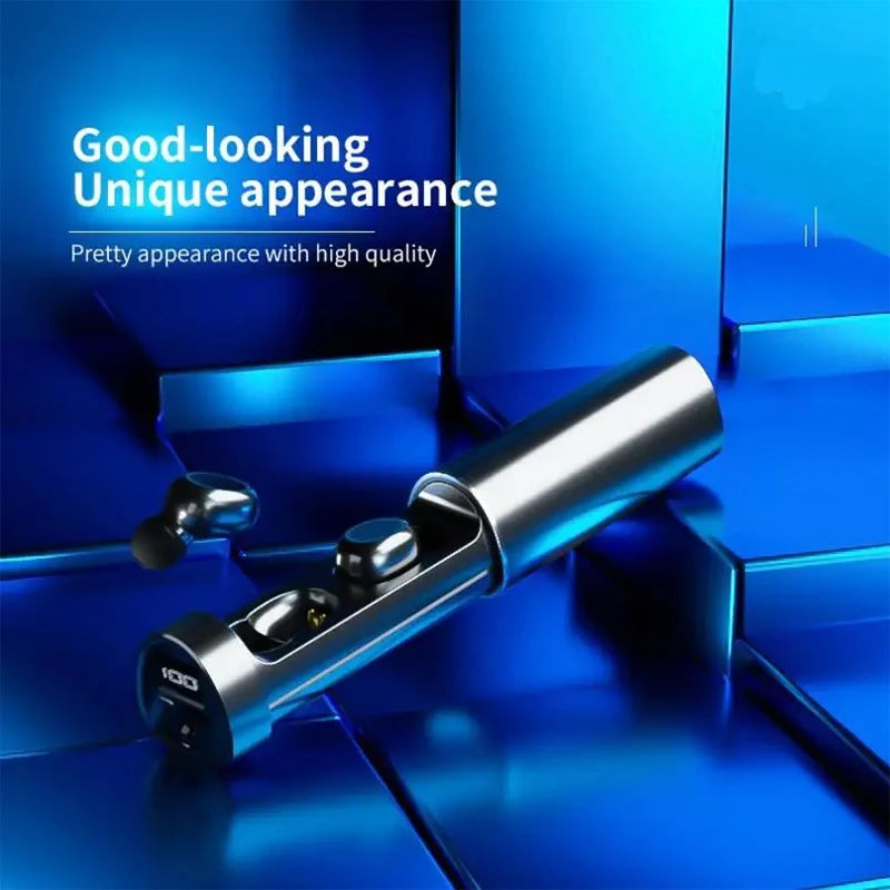 Fones de ouvido TWS N21 à prova d'água com microfone com redução de ruído