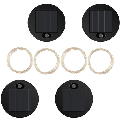 Regador solar luminoso para decoração de jardim