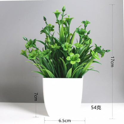 Bonsai artificial em vaso para decoração de casa