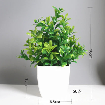 Bonsai artificial em vaso para decoração de casa